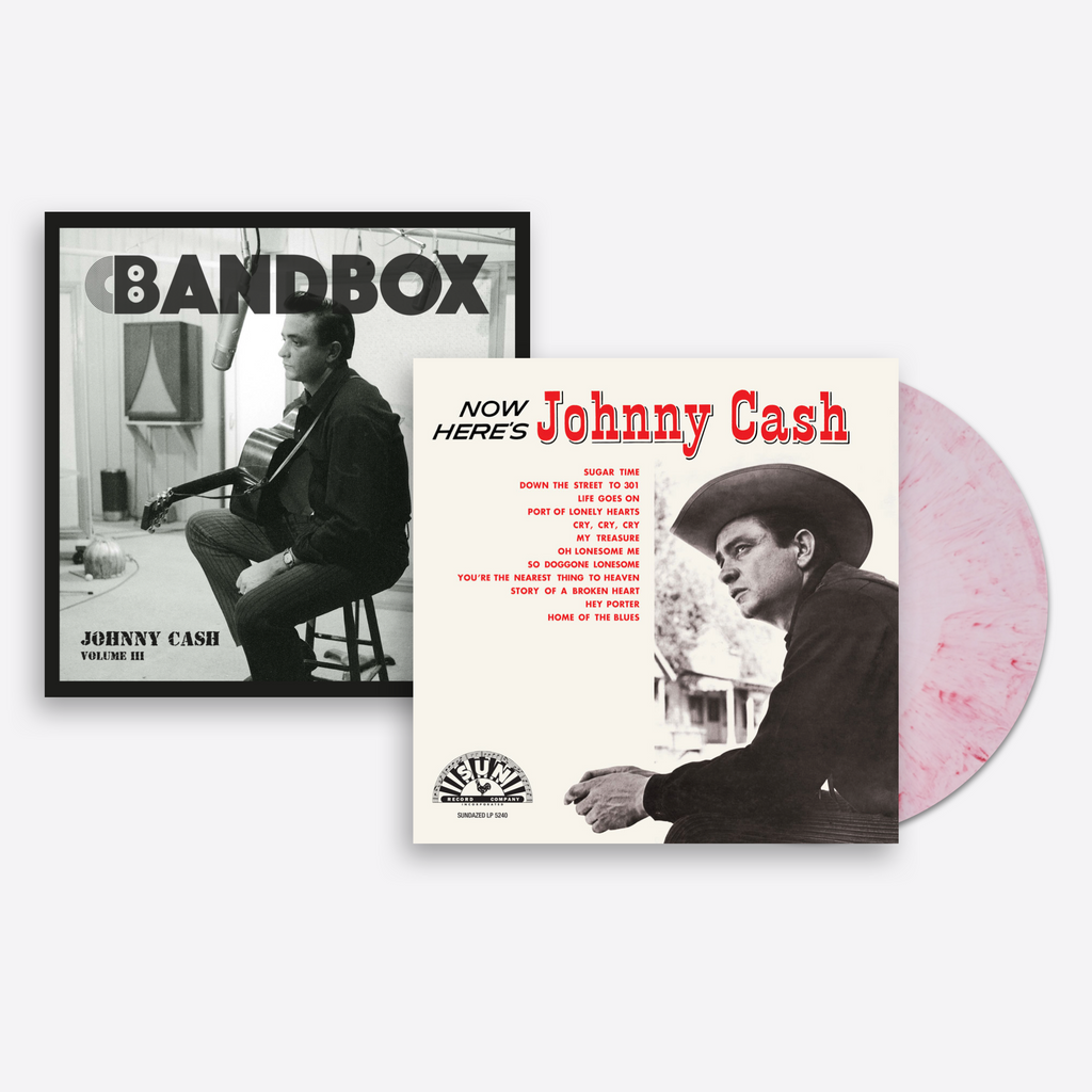 Now Here's Johnny Cash Now Here's Johnny Cash (Bandbox Exclusive Pink + White Swirl Vinyl)